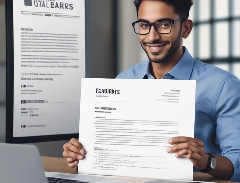 A supportive team collaborating with clients to enhance their job applications.