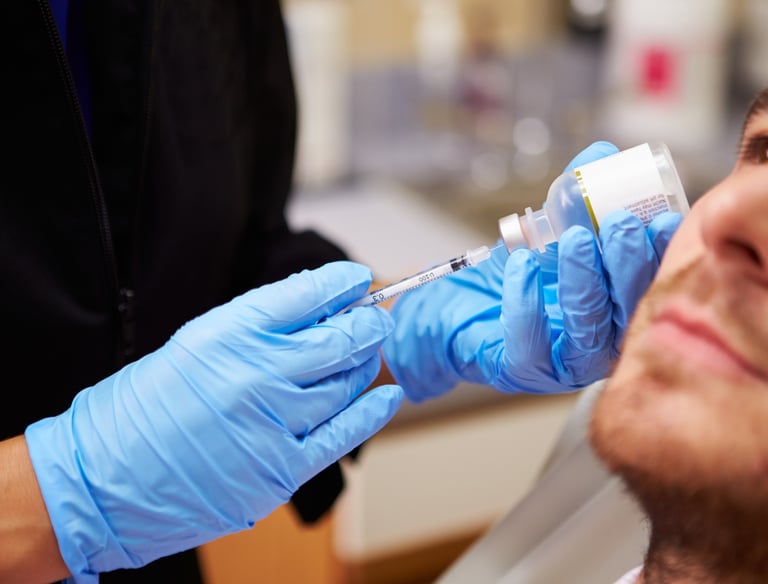 mens skin boosters at our liverpool clinic