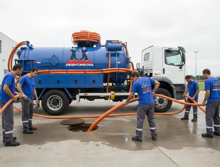 Sucção de Poço de recalque