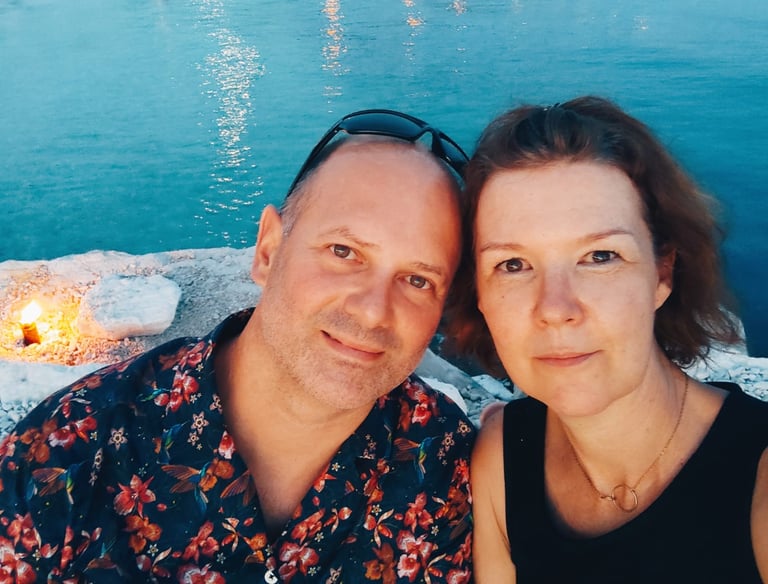 Christelle and Alain