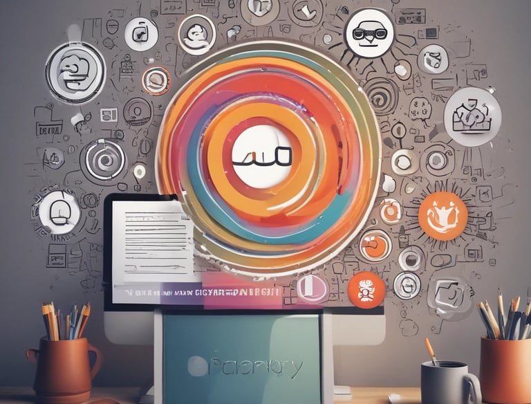 A grey processor chip with the letters 'AI' prominently displayed in blue, set against a subtle background with faint outlines of a map.