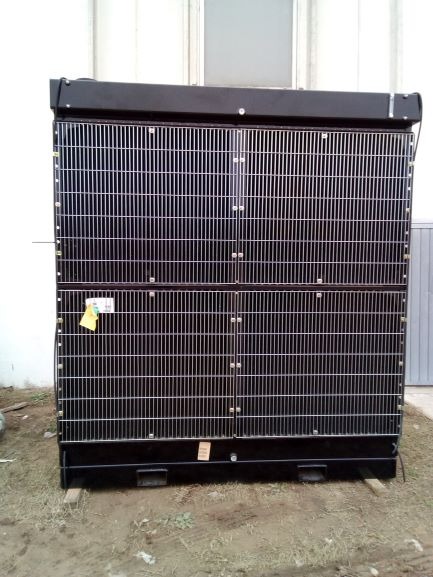 Radiator for a Surplus CAT 3512C, 1045kW Prime, 600v. 60 Hz. 1200 RPM, Diesel Generator Set