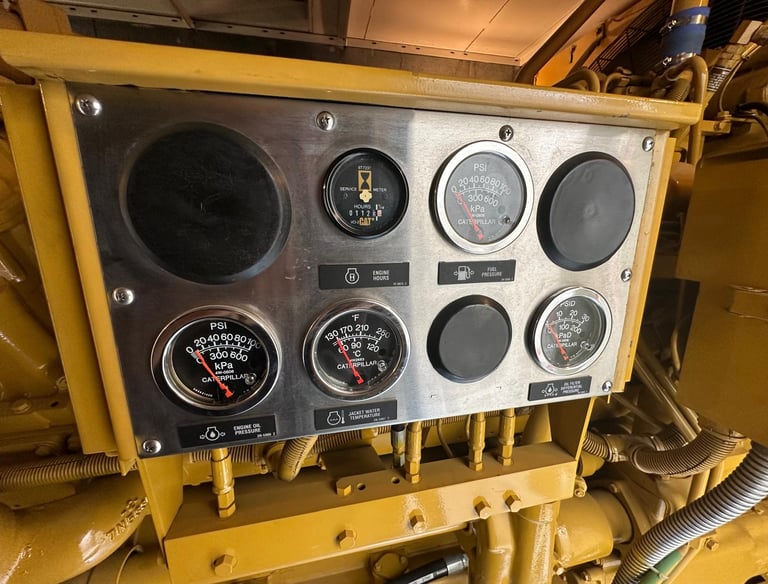 CAT 3512, 1000kW Prime, 480v. 60 Hz. Diesel Generators