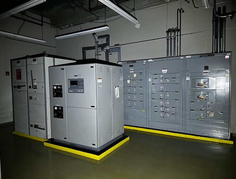 Switchgear for 4 MW Power Plant