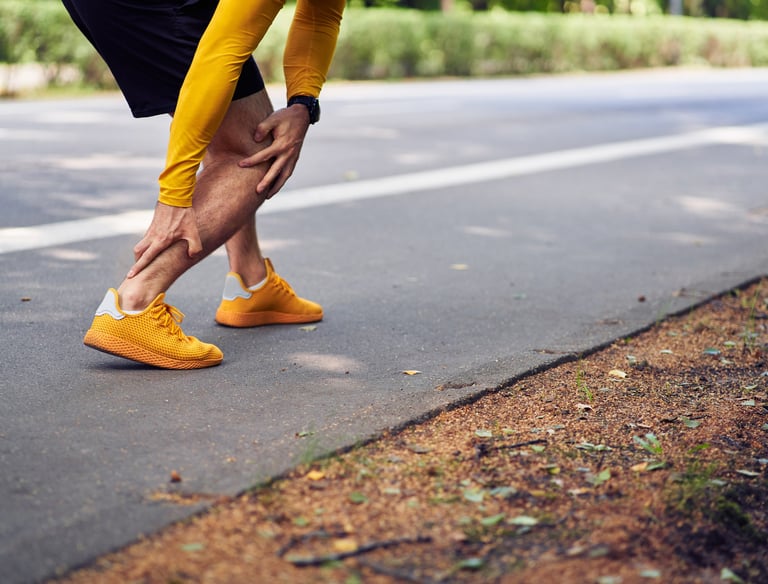 leczenie naciągniętych mięśni