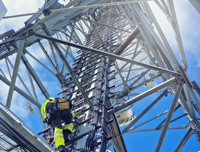 Telekomunikacinių bokštų aptarnavimas