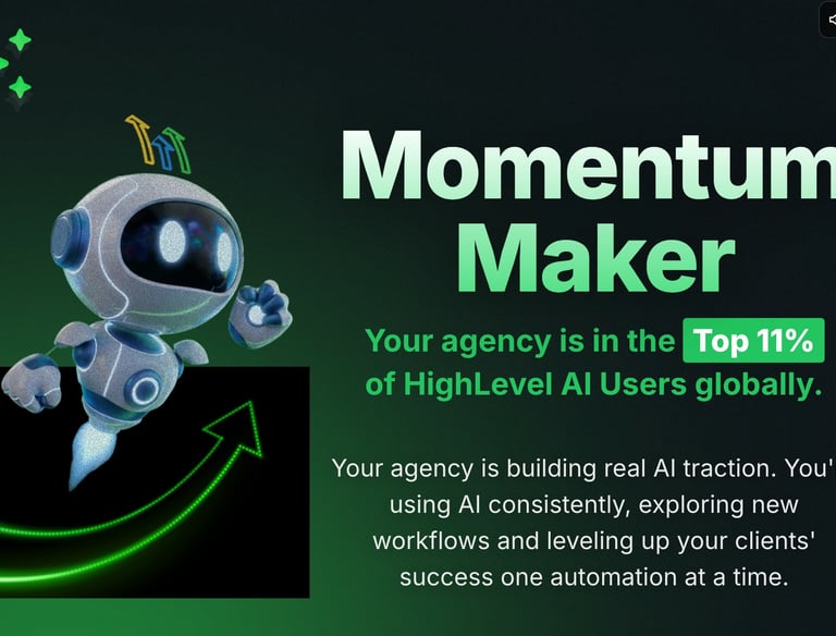 GoHighLevel dashboard managing customer pipeline for Northern Virginia contractor