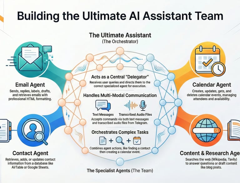 JHPS automation technology stack featuring n8n, GoHighLevel, Aminos AI, and custom integrations