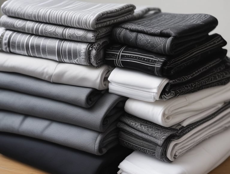 An influencer filming a vibrant unboxing video with branded products.