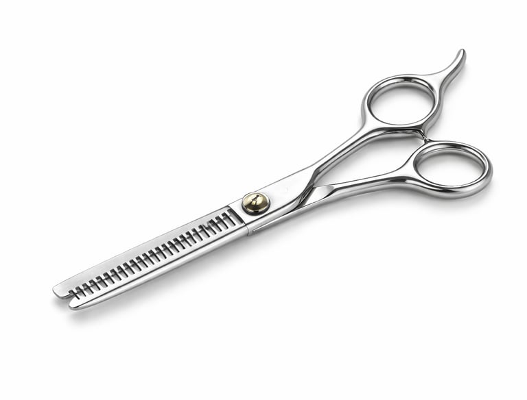 Thinning scissors for controlled hair thinning, professional salon tool