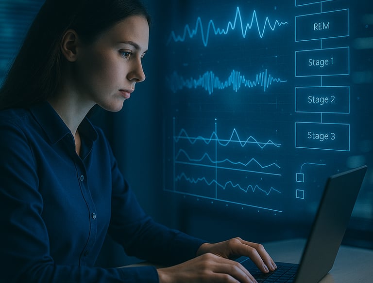 analyse de signaux EEg pour le sommeil
