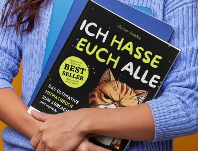 ich hasse euch alle mitmach buch zum ausfüllen