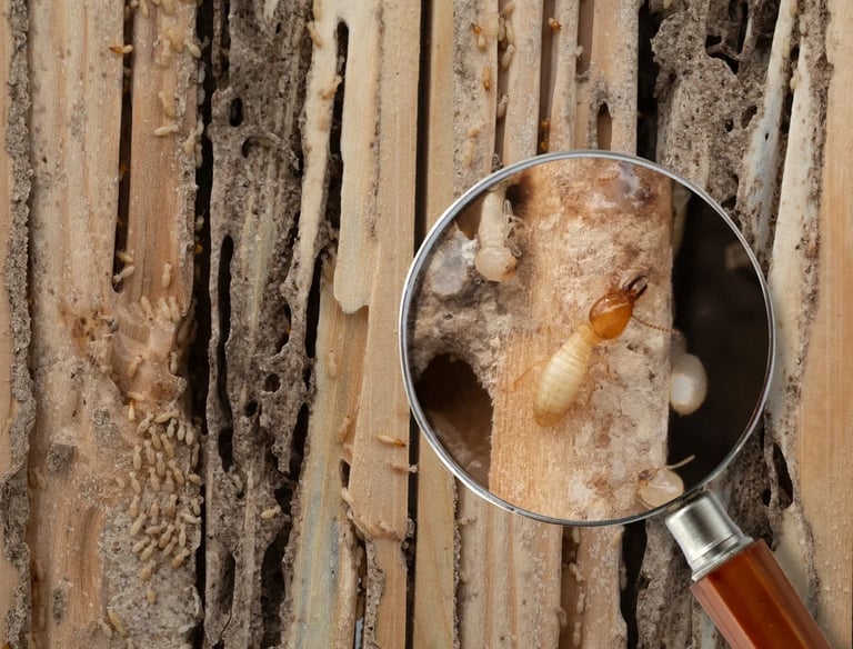 diagnostic termites état parasitaire