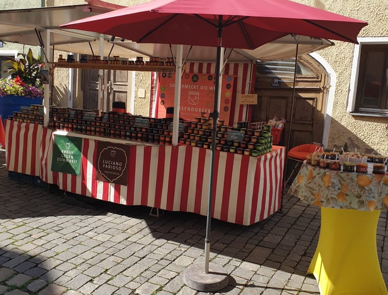 Genuss- und Raritätenmarkt  5. Juli 2025 Donaugasse Vilshofen 