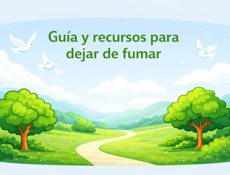 Guía y recursos para dejar de fumar