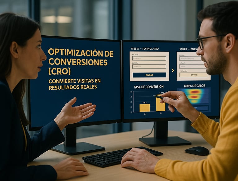 Optimización de conversiones (CRO)