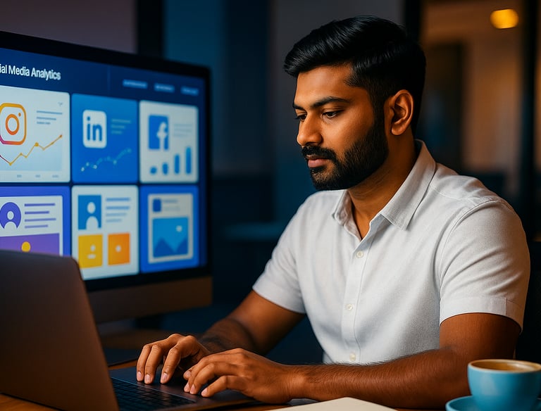 Gestión de redes sociales Arjun Patel