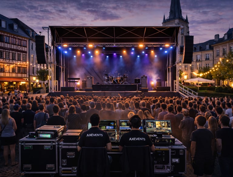 scène concert extérieur nord