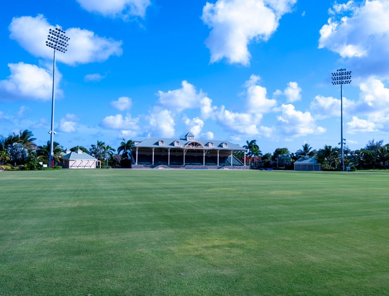 Antigua airport cricket grounds