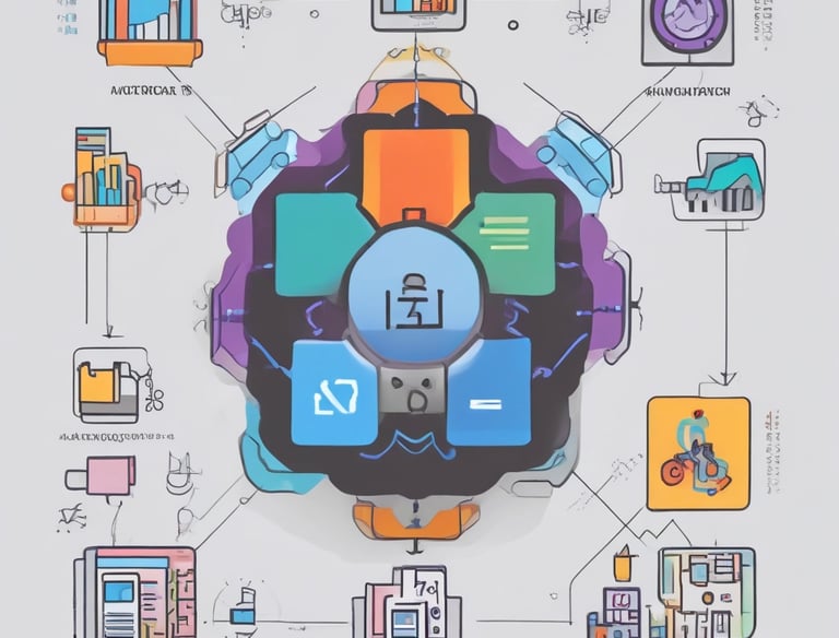 A visual representation of SharePoint Online.