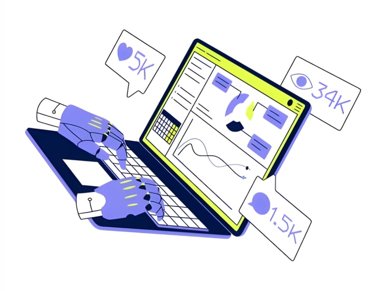 a laptop computer with a laptop and a mouse