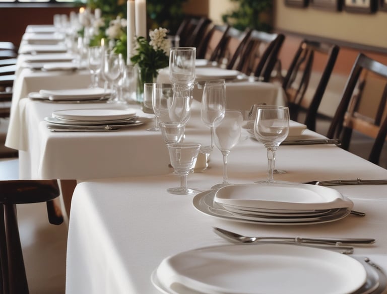 A row of industrial dryers with a sign above them indicating the cost and time for use. Several of the dryers are running, visible by the spinning clothes inside. A metal laundry cart is positioned in front of the dryers, and the floor is tiled.