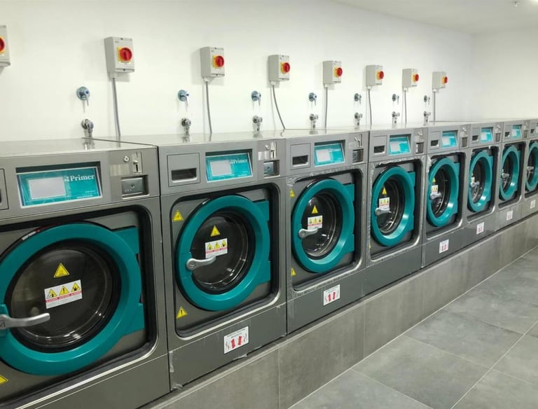 Water treatment for laundrette businesses