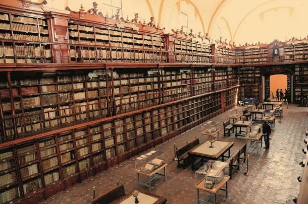 Biblioteca Palafoxiana Puebla Patrimonio de la Humanidad
