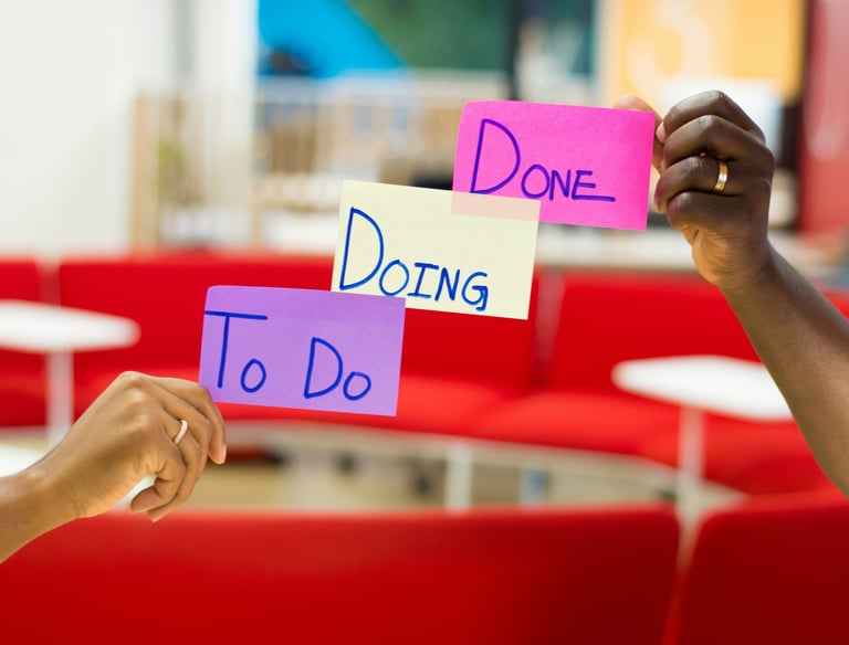 two people holding up signs that say don't do it