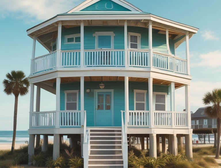 A vibrant painting project showcasing professional craftsmanship.
