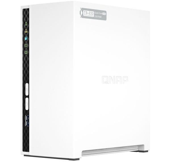 Serveur NAS - QNAP - TS-233 - 2 baies (sans disque dur)