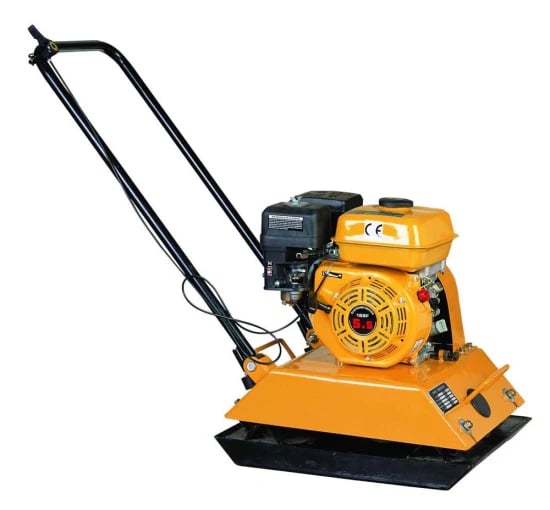 small engine powered concrete vibrator blocker