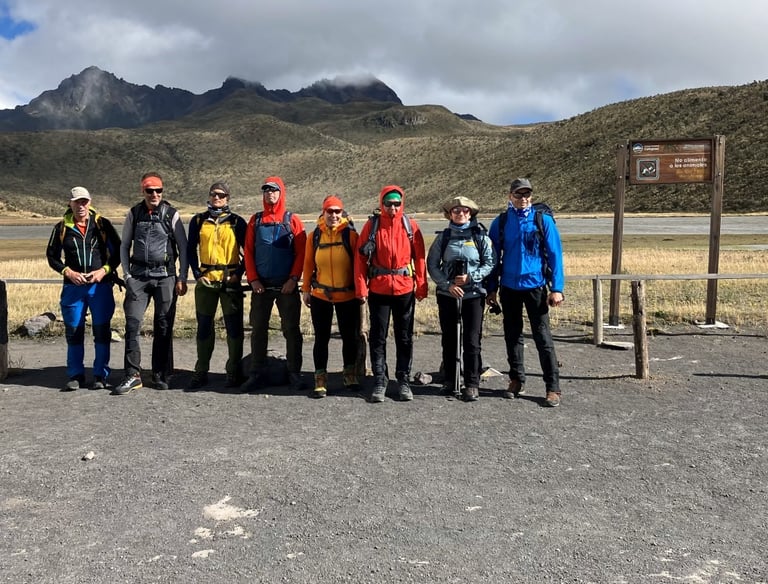 ready to climb Ruminahui Central in Cotopaxi National Park