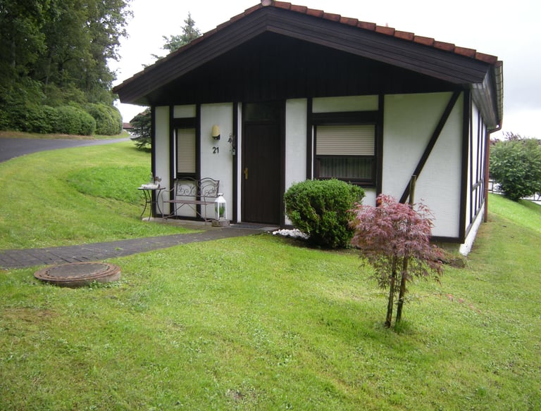 Zum Beispiel Bungalow 21 .