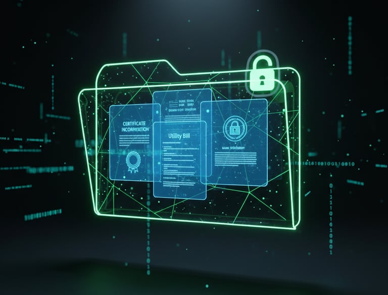 Dossiê de documentos para recuperar ficha do Google Meu Negócio.