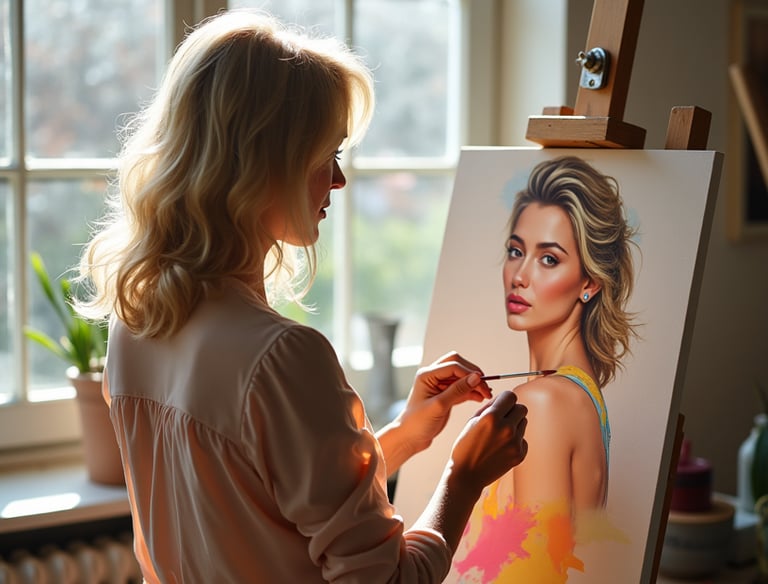 Custom Oil Portraits