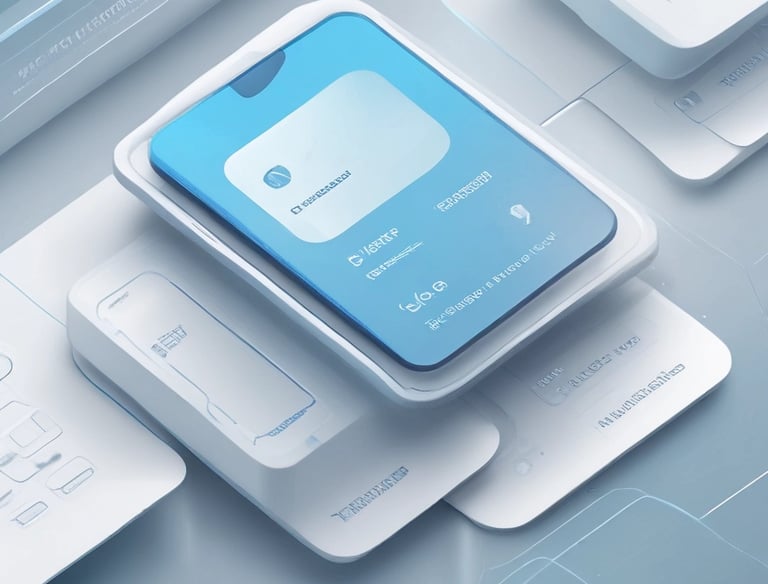 A secure server room glowing with blue lights, symbolizing robust software platforms.