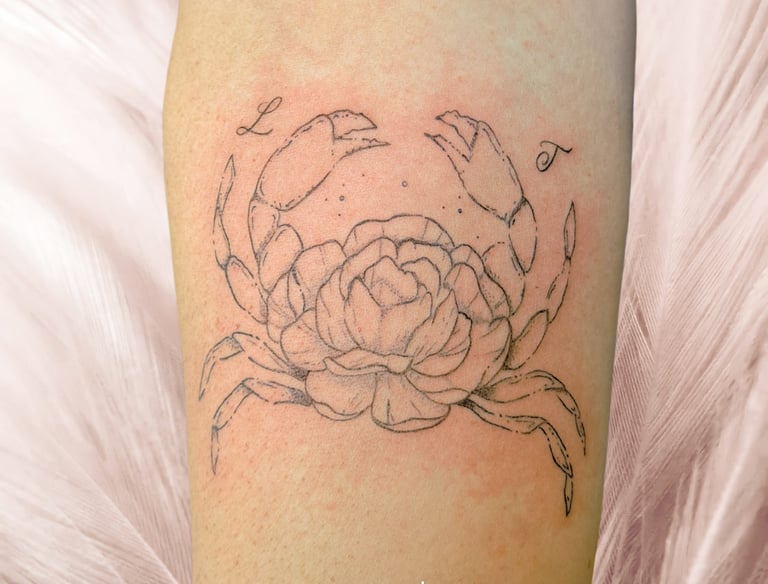 Tatouage micro réalisme studio fineline Vendée