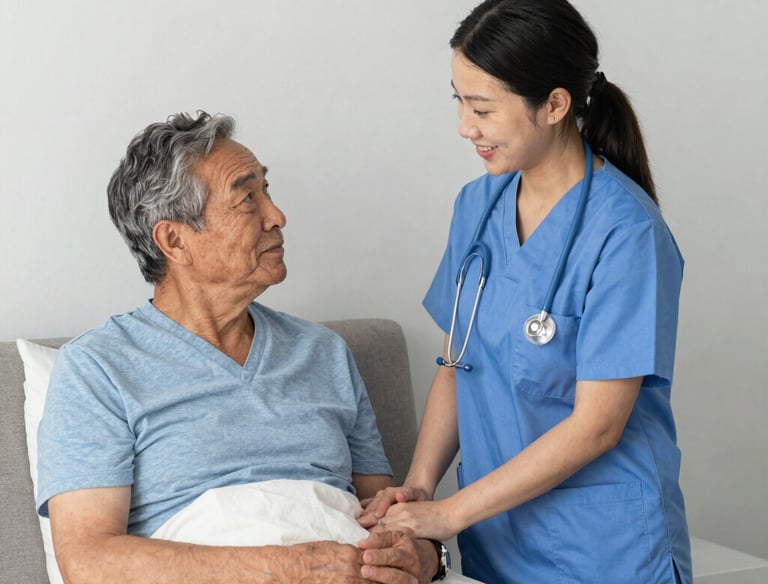 Automated inventory system displaying real-time stock levels in a modern pharmacy.