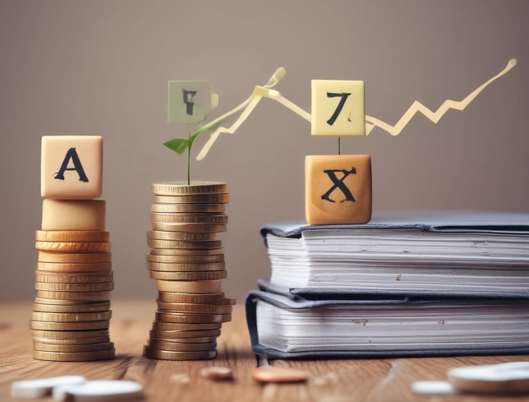 A digital interface showing AI-assisted investment analytics.
