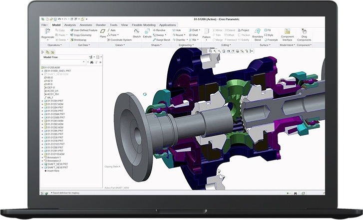 learn 3D design Using Creo software