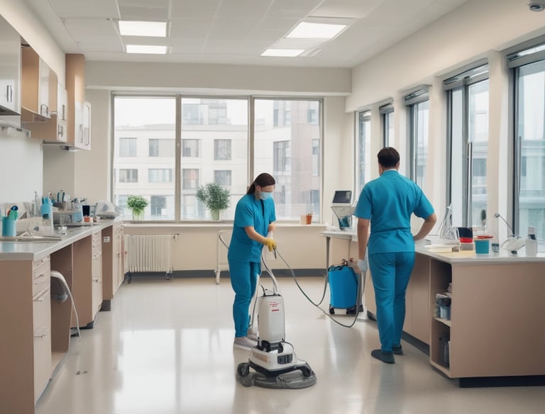 a man riding a skateboard down a street next to tall buildings