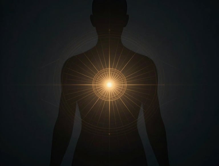 A subtle golden key resting on a black velvet cloth, symbolizing unlocking personal identity.