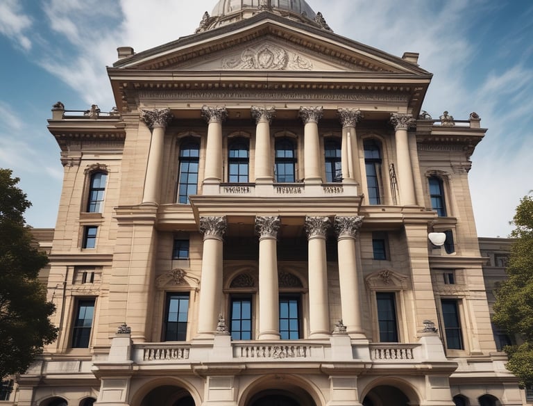 Business meeting with lawyers discussing corporate legal matters.