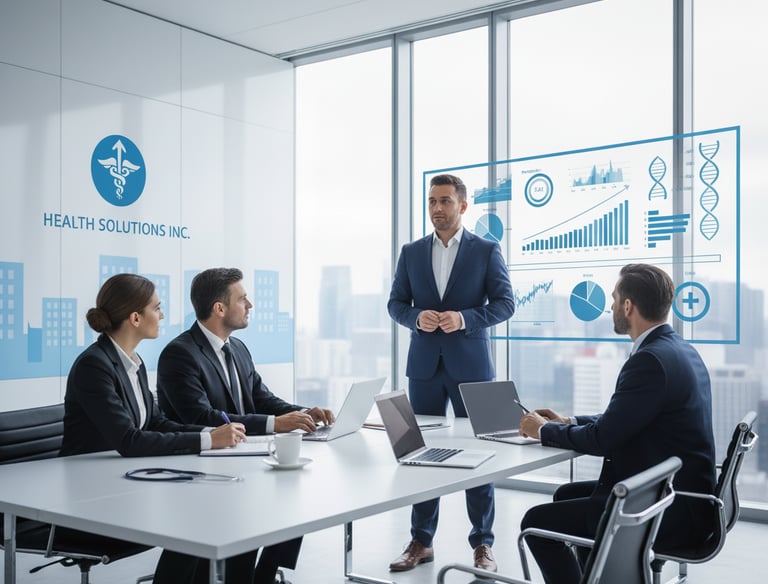 الاستشارات في قطاع الرعاية الصحية طوير المبيعات والتشغيل في الشركات الطبية، تحليل الأسواق الطبية.