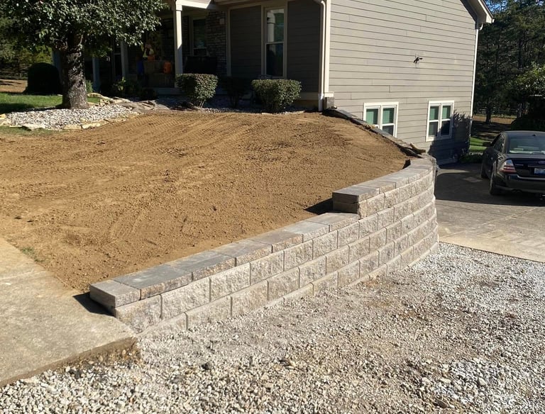 Site preparation for construction and landscaping projects