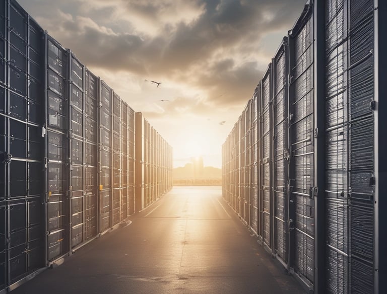 Visual of seamless migration from SAP ECC to S/4HANA with minimal downtime.