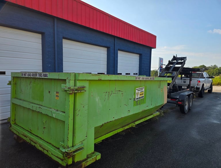 Commercial dumpster rental Sweetwater TN