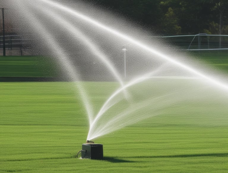 A sleek modern website layout on a laptop screen with blue electric accents.