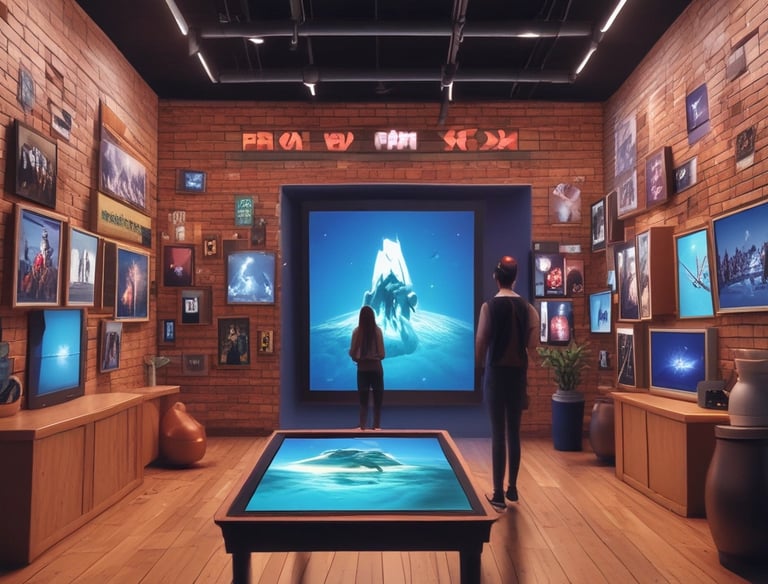 Smartphone on tripod capturing sunset over ocean